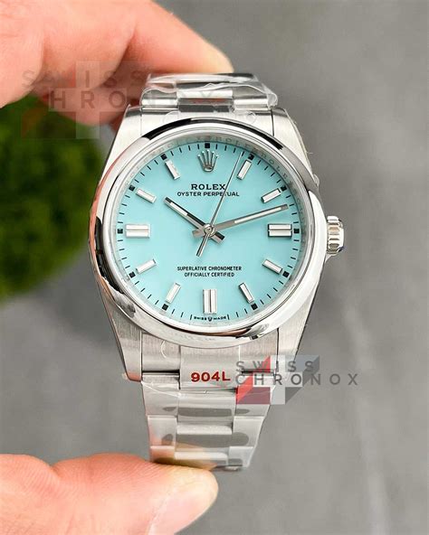 Rolex tiffany dial